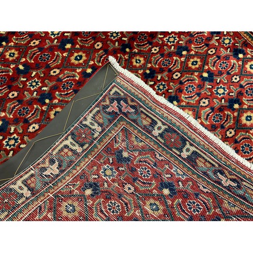 101 - A North West Persian Bidjar runner carpet, 300cm x 95cm.