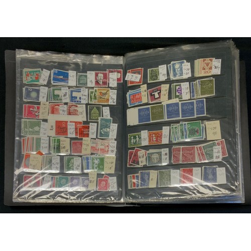 267 - Stamps - Philately, Stock book of East & West Germany, Berlin etc