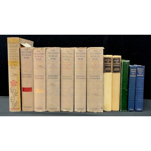 301 - Books - Winston S Churchill, The Second World War, six volume hardback set, with dust jackets, part ... 