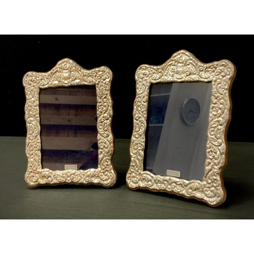 306 - A pair of silver photograph frames, London, 2021,20cm high (2)