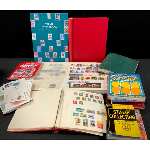 263A - Stamps Philately - GB and all world in albums, stock books and loose, part quad sheets and pairs, mo... 