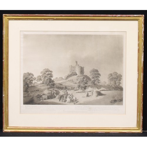 3269 - F Jukes, by, R Paddy, after, Le Chateau de Dudley, 49.5cm x 63cm