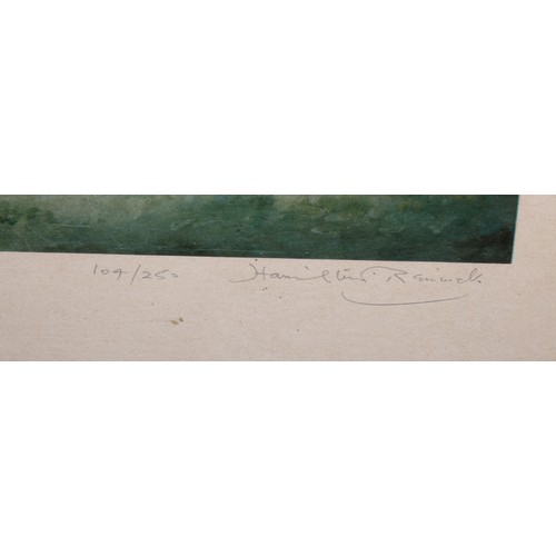 3303 - Lionel Hamilton-Renwick (1917-2003), by and after, signed, limited edition print, number 104/250, 57... 