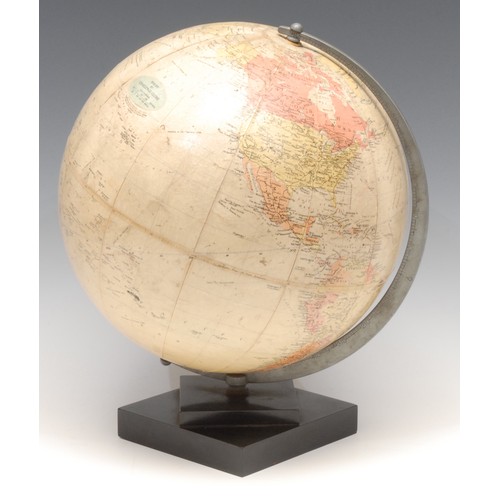 3380 - An Art Deco style terrestrial globe, Phillips' 10