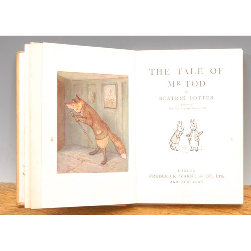 3739 - Poetry & Children – Potter (Helen Beatrix, Mrs. William Heelis, 1866-1943), The Tale of Mr. Tod, 1st... 