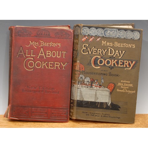 3703 - Cookery – Beeton (Isabella Mary, Mrs Samuel, 1836-1865), Mrs. Beeton’s Everyday Cookery and Housekee... 