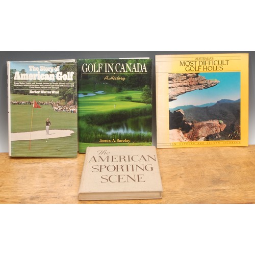 3708 - Golf abroad – Hepburn (Tom) & Jacobson (Selwyn), Australia’s Most Difficult Golf Holes, Sydney, Aust... 