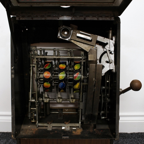 7304 - Arcade/Amusements Interest - a Melroy Automatics Ltd London Mel-Fruit mechanical fruit machine/one-a... 