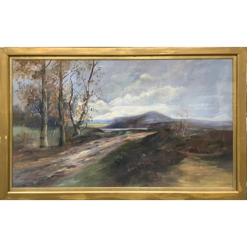 152 - J. Farquharson, DL RA (1846-1935) 
A Sketch
signed and titled to verso, oil on paper, 73cm x 127cm