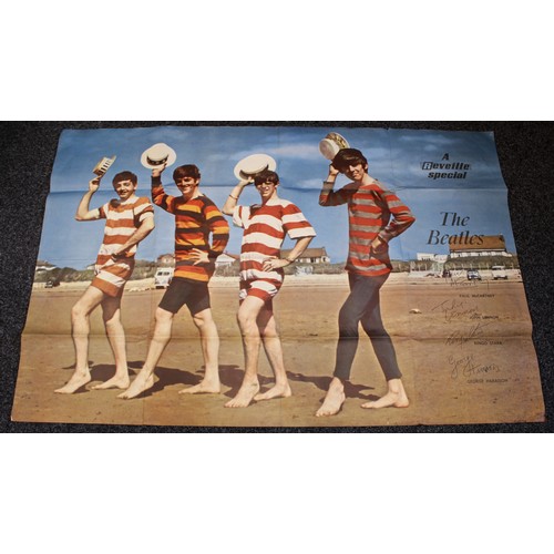 7315 - Poster, Rock and Pop Interest, The Beatles - a Reveille special The Beatles one sheet rectangular sh... 