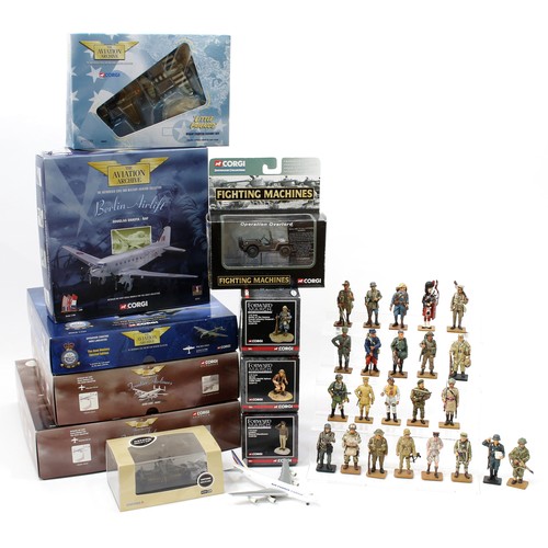 7313 - Corgi Classics The Aviation Archive Frontier Airliners 1:144 scale 1st issue models, comprising 4720... 