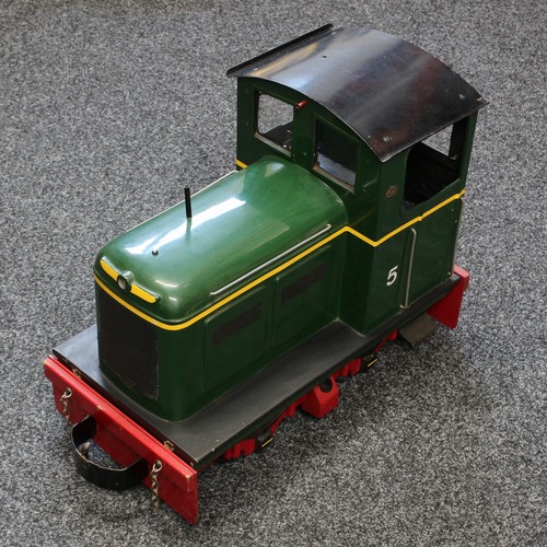 7269 - A Maxitrak 5 inch gauge 0-4-0 