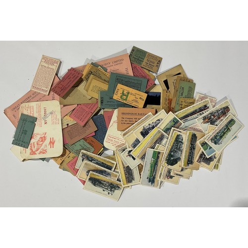 331 - A collection of vintage Railway tickets, etc