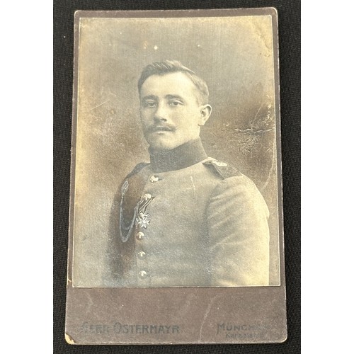 9128 - WW1 Imperial German Army Bavarian Award Group to Josef Bachman 1 Kompanie 6th Bavarian Infanterie Re... 