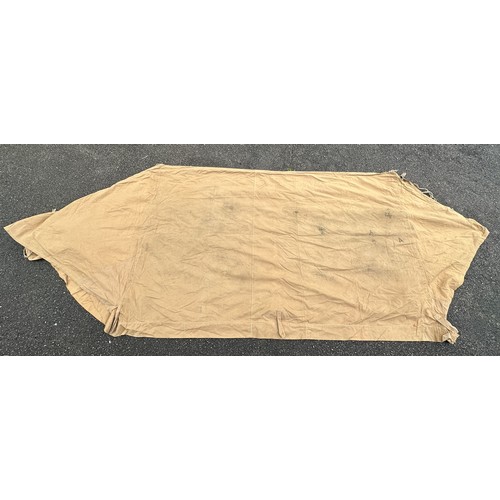 9151 - WW2 British Pup Tent, maker marked and dated 