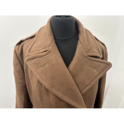 9155 - WW2 British Womens Land Army Greatcoat. Size 8, 38 to 40 inch bust, height 5'3