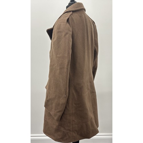 9155 - WW2 British Womens Land Army Greatcoat. Size 8, 38 to 40 inch bust, height 5'3