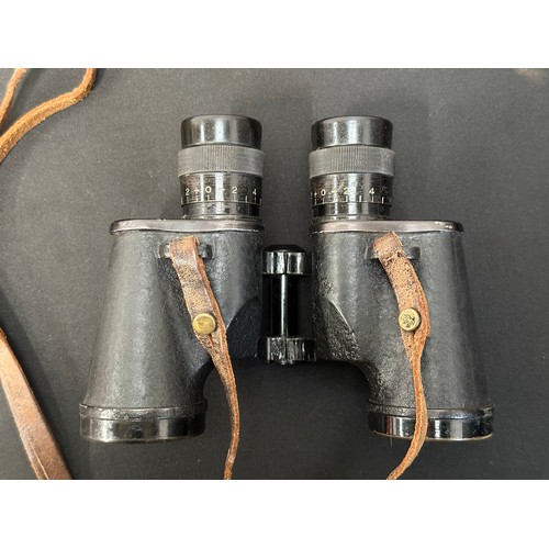 9159 - WW2 Canadian 6x30 binoculars maker marked and dated 