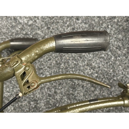 9166 - WW2 British BSA Parabike frame number R44742. Complete and in fully restored working order with corr... 