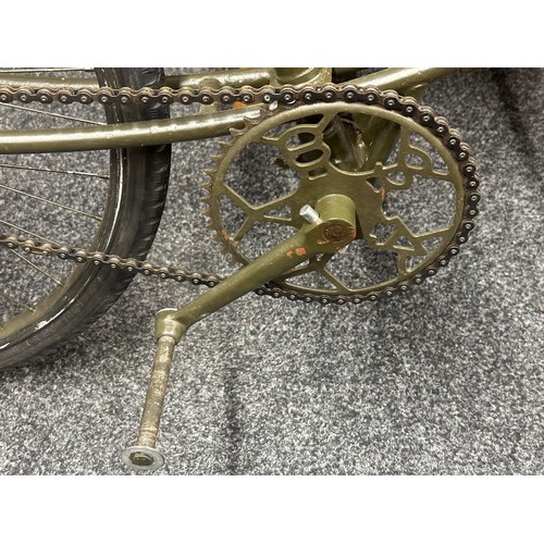 9166 - WW2 British BSA Parabike frame number R44742. Complete and in fully restored working order with corr... 