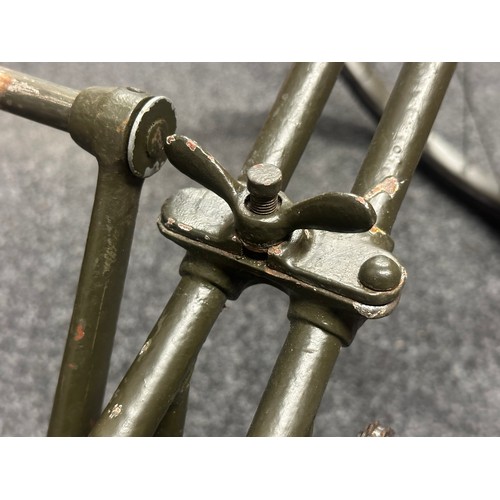 9166 - WW2 British BSA Parabike frame number R44742. Complete and in fully restored working order with corr... 