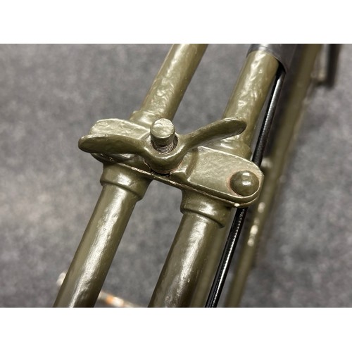 9166 - WW2 British BSA Parabike frame number R44742. Complete and in fully restored working order with corr... 