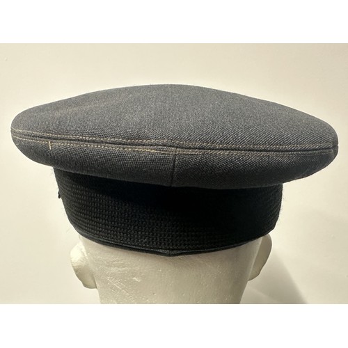 9213 - WW2 British RAF Officers Service Dress Cap. No makers mark or size marking. Pre war quality with con... 