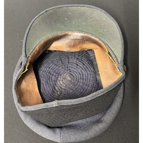 9213 - WW2 British RAF Officers Service Dress Cap. No makers mark or size marking. Pre war quality with con... 