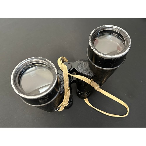 9217 - WW2 British 7x50 Lend-Lease Binoculars maker marked 