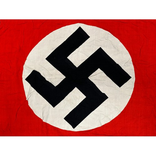 9224 - WW2 Third Reich NSDAP Podium Banner. Double sided. Multipart construction. No makers marks. Size 110... 