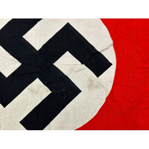 9224 - WW2 Third Reich NSDAP Podium Banner. Double sided. Multipart construction. No makers marks. Size 110... 