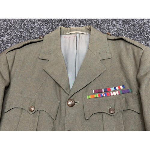 9278 - Post War Royal Marines Officers Service Dress Jacket, maker marked and dated 