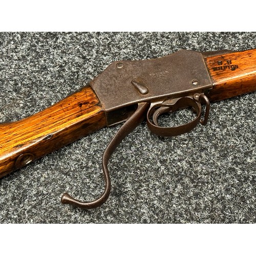 9321 - .303 Cal MkI Black Powder Cartridge Martini Metford Cavalry Carbine MkIII Serial No. 269. Marked VR ... 