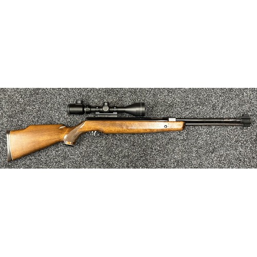 9334 - Weihrauch Model HW77K .22 Cal Air Rifle serial no. 1018408 with 365mm long barrel. Fitted with a Tas... 