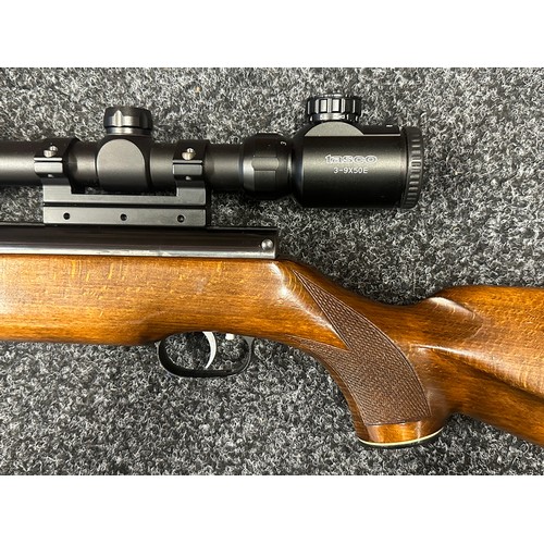 9334 - Weihrauch Model HW77K .22 Cal Air Rifle serial no. 1018408 with 365mm long barrel. Fitted with a Tas... 