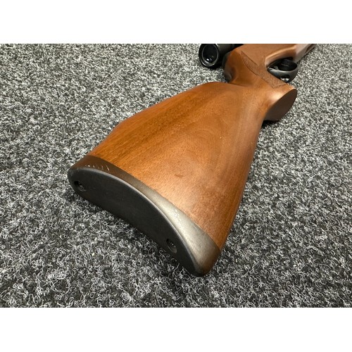 9336 - Edgar Brothers Model 60 .22 Cal Air Rifle serial no. 0704 02789. Fitted with a 4 x 28 Telescopic Sig... 