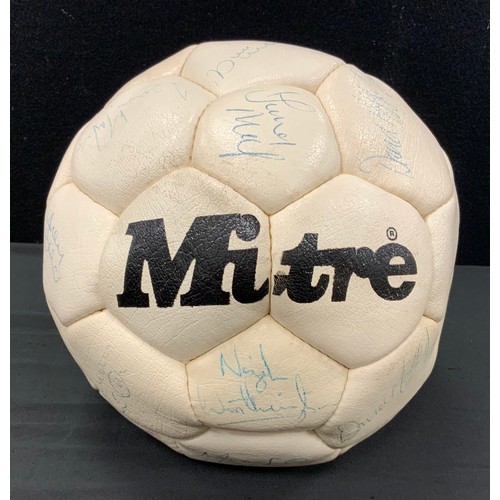 244 - A Sheffield Wednesday signed football, Promotion 1983-84 season