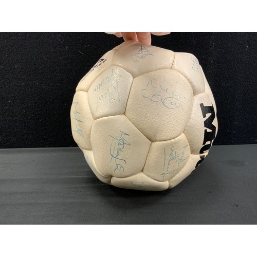 244 - A Sheffield Wednesday signed football, Promotion 1983-84 season