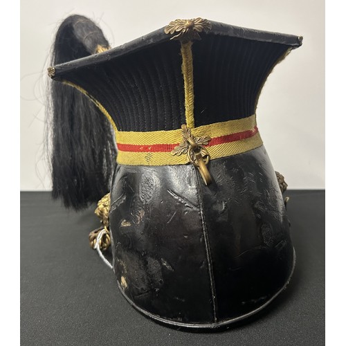 9063 - 16th Lancers Other Ranks Lance Cap Czapka complete with Helmet Plate, Plumes and Cap Lines. Size 6 7... 