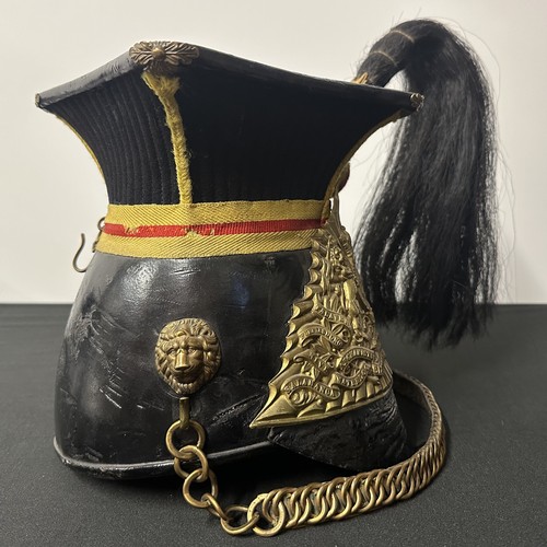 9063 - 16th Lancers Other Ranks Lance Cap Czapka complete with Helmet Plate, Plumes and Cap Lines. Size 6 7... 