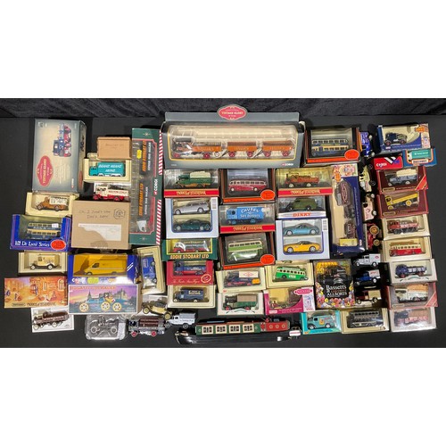 369 - Toys & Juvenalia - a collection of diecast models in two suitcases, various manufacturers including ... 