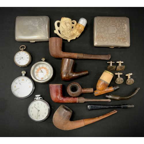 256 - Boxes & Objects - pipes and smoking, dragon claw bowl pile, others Dental Popular, Standard etc ciga... 