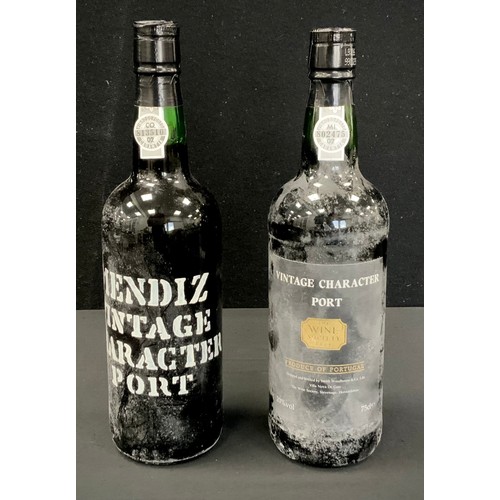 94 - Mendez vintage character port, produce of Portugal, 20.5%, 75cl; another (2)