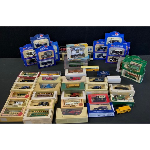 178 - Toys - Die Cast Vehicles - Lledo, EFE, Maisto etc inc RNLI collectables, Mini Van, Morris 1000, Hors... 