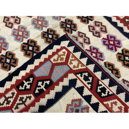 193 - A South West Persian Qashgai Kilim rug, 210cm 140cm.