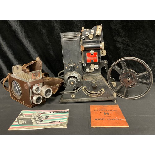 Cameras & Projectors - a Brownie Turret exposure metre movie camera ...