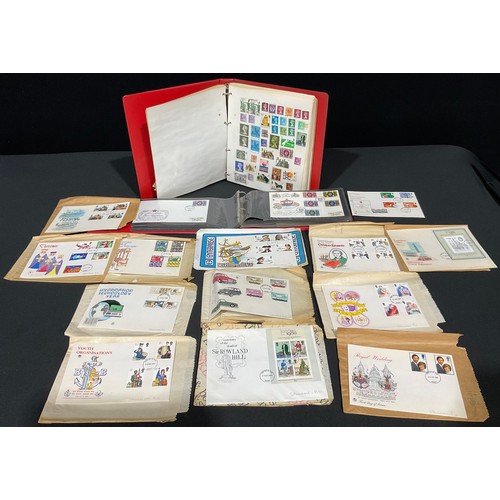 189 - Stamps - large All World stamp album of FDC's from 1980's