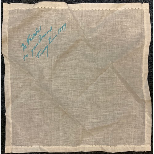 51 - Tracey Emin CBE RA, (British, bn. 1963), 'Be Faithful To Your Dreams', embroidered textile, MOMART C... 