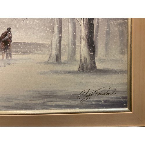 162 - Jeff Rowland, after, by Washington Green Fine Art, signed, limited edition number 15/75, print on ca... 