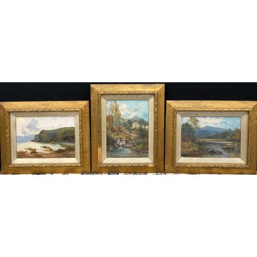 172 - E. Edwards (English, 19th/early 20th century), a pair, Little Orme, and Scottish Highlands, each sig... 